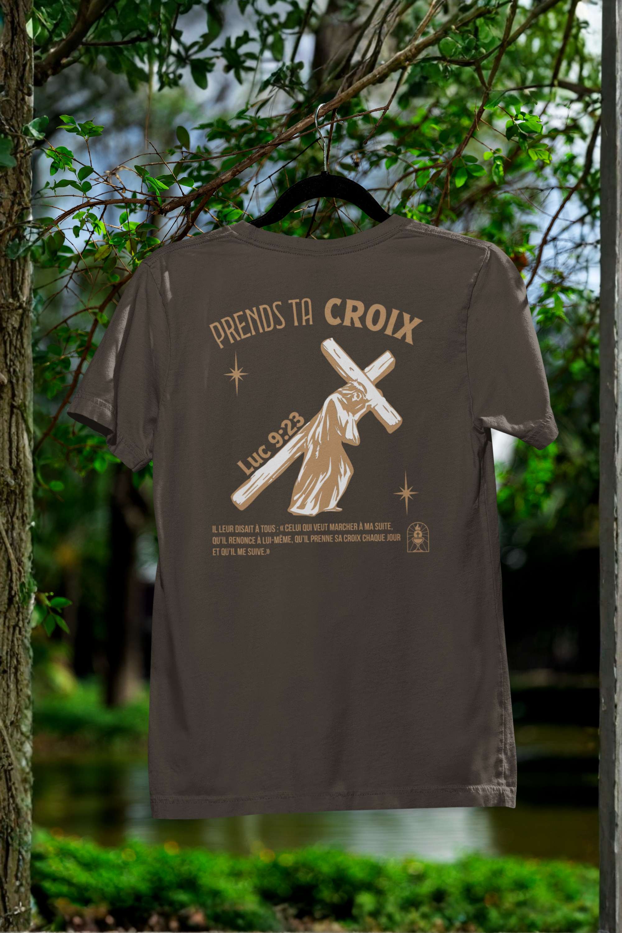 T-shirt Luc 9:23 Le 14e Apôtre